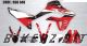Complete 3M™ Honda CRF300L Decal Sticker Kit - Red/White