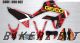 Complete 3M™ Honda CRF300L Decal Sticker Kit - GEICO (Red)