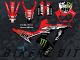 Complete 3M™ Honda CRF300LR Rally Decal Sticker Kit - 99 SKULL MONSTER