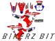 Honda CRF300LR Rally Decal Sticker Kit - 300 HRC (Red)