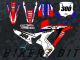 Complete 3M™ Honda CRF300LR Rally Decal Sticker Kit - 300 HRC (White)