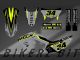 Complete 3M™ Decal Sticker Kit - 34 DUNLOP (Yellow) for Kawasaki KLX230