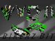 Complete 3M™ Decal Sticker Kit - 230 FMF (Green) for Kawasaki KLX230