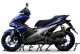 Yamaha Aerox Blue Decal & Emblem Set