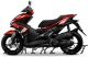 Yamaha Aerox Red Decal & Emblem Set