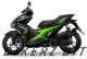 Yamaha Aerox Black/Green Plastic Set
