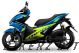 Yamaha Aerox Blue/Lime Plastic Set