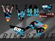 Complete 3M™ Honda CRF300L Decal - 69 BULL (Light Blue) (Euro and USA Headlight Cowl available)
