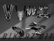 Complete 3M™ Honda CRF300L Decal - 999 Pro Circuit (Gray) (Euro and USA Headlight Cowl available)