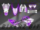 Complete 3M™ Honda CRF300L Decal - SKULL (White/Purple) (Euro and USA Headlight Cowl available)