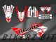 Complete 3M™ Honda CRF300L Decal - SKULL (White/Red) (Euro and USA Headlight Cowl available)