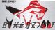 Honda CRF300L Decal Sticker Kit - FOX (Red)