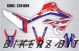 Honda CRF300L Decal Sticker Kit - FOX (Tricolor)