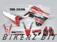 Complete 3M™ Honda CRF300L Decal - TECH (Red) (Euro and USA Headlight Cowl available)