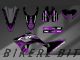 Complete 3M™ Honda CRF300L Decal - ACERBIS (Purple) (Euro and USA Headlight Cowl available)