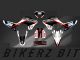 Complete 3M™ Honda CRF300L Decal - 300 KYB (Red) (Euro and USA Headlight Cowl available)
