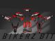 Complete 3M™ Decal Sticker Kit - 300 MONSTER (Red) for CRF300L