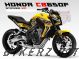 Complete 3M™ Honda CB650F ('13-'16) Decal Sticker Kit - AKRAPOVIC