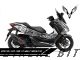 Complete 3M™ Honda Forza 350 Decal Sticker Kit - ARAI 41 (Black)