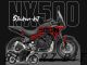 Complete 3M™ Honda NX500 Decal Sticker Kit - BIG NX500 (Red)