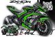 Decal Sticker Kit - Blade Line (Green) for Kawasaki ZX-10R