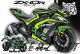 Decal Sticker Kit - Blade Line (Lime/Green) for Kawasaki ZX-10R
