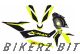 Yamaha XMAX Decal Set - Black/Lime Version 2