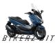 Honda Forza 300 (2020) Blue/Gray (PB-399M) Plastic Set