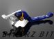 Folding Adjustable Brake Lever,Curve Surface-Blue