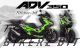Complete 3M™ Honda ADV 350 ('22-'24) Decal Sticker Kit - CAMOUFLAGE (Green)