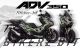 Complete 3M™ Honda ADV 350 ('22-'24) Decal Sticker Kit - CAMOUFLAGE (Light Green)