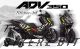 Complete 3M™ Honda ADV 350 ('22-'24) Decal Sticker Kit - CARBON (Lime)