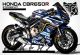 Complete 3M™ Honda CBR650R Decal Sticker Kit - Aruba Blue