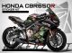 Complete 3M™ Honda CBR650R Decal Sticker Kit - Camouflage (Army)