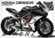 Complete 3M™ Honda CBR650R Decal Sticker Kit - Ducati V4 (Black)