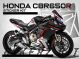 Complete 3M™ Honda CBR650R (2019) Decal Sticker Kit - Ducati (Black)