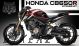 Complete 3M™ Honda CB650R Decal Sticker Kit - Classic Racing (Red)