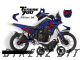 Complete 3M™ Decal Sticker Kit - Contour Line (Blue) for Yamaha Ténéré 700