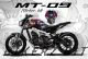 Complete 3M™ Decal Sticker Kit - DARUMA (Purple) for Yamaha MT-09 ('13-'16)