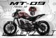 Complete 3M™ Decal Sticker Kit - DARUMA (Red) for Yamaha MT-09 ('13-'16)