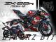 Complete 3M™ Decal Sticker Kit - DARUMA (Red) for Kawasaki Ninja ZX-25R & ZX-4R