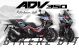 Honda ADV350 Decal Sticker Kit - DNV RACING