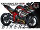 Complete 3M™ Decal Sticker Kit - DV4 STYLE CONCEPT (Red) for Kawasaki Ninja ZX-25R & ZX-4R