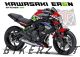 Kawasaki ER-6N Decal Sticker Kit-Movistar