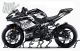 Complete 3M™ Decal Sticker Kit - FIAMM (White) for Kawasaki Ninja 400