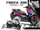 Complete 3M™ Honda Forza 350 Decal Sticker Kit - FIREBLADE SP