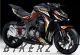 Kawasaki Z1000 Decal Sticker Kit - Fire