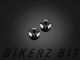 Engine Cover Bolt Set, Left (2 Pieces) - Black
