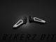 Rear Footrests - Silver