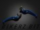 Premium Folding Adjustable Brake-Clutch Lever 03 - Blue